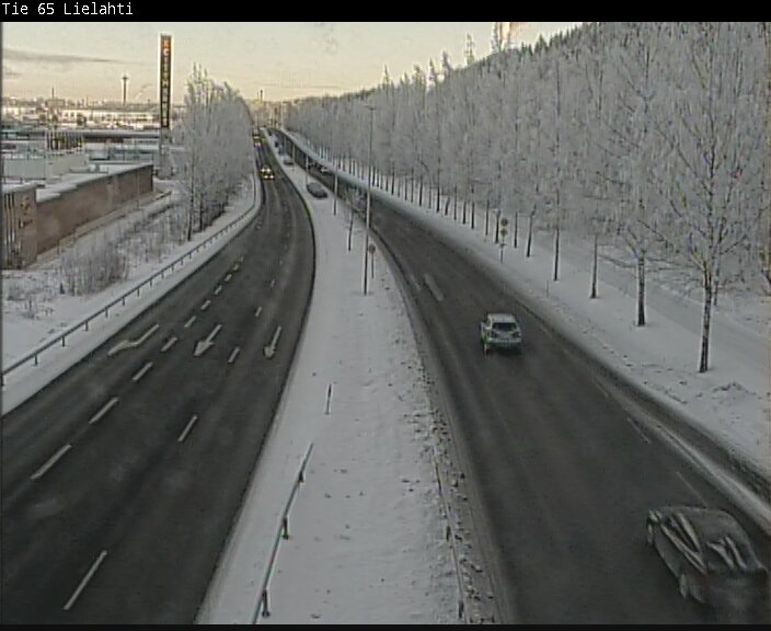 Weather Camera Image Väg 65 Tammerfors, Lielahti, Tampere, Pirkanmaa