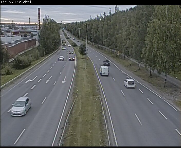 Weather Camera Image Väg 65 Tammerfors, Lielahti, Tampere, Pirkanmaa