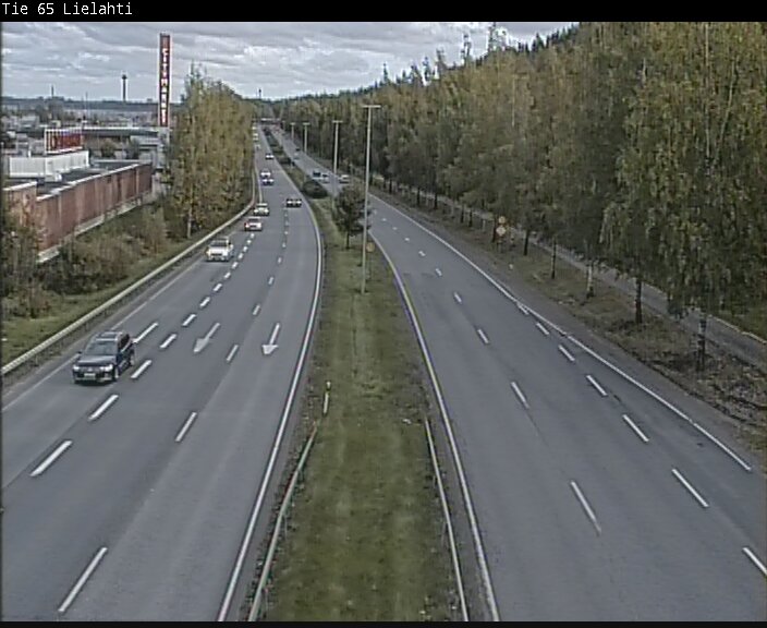Weather Camera Image Väg 65 Tammerfors, Lielahti, Tampere, Pirkanmaa