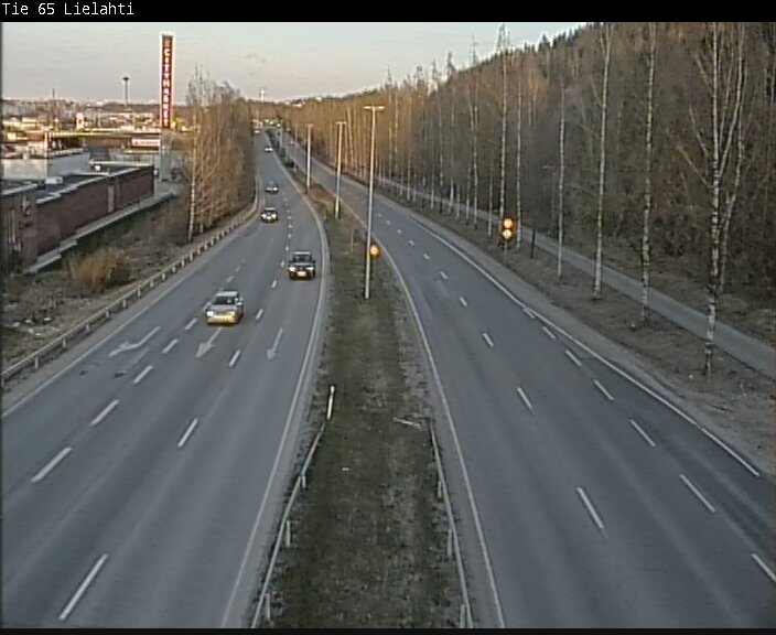Weather Camera Image Road 65 Tampere, Lielahti, Tampere, Pirkanmaa