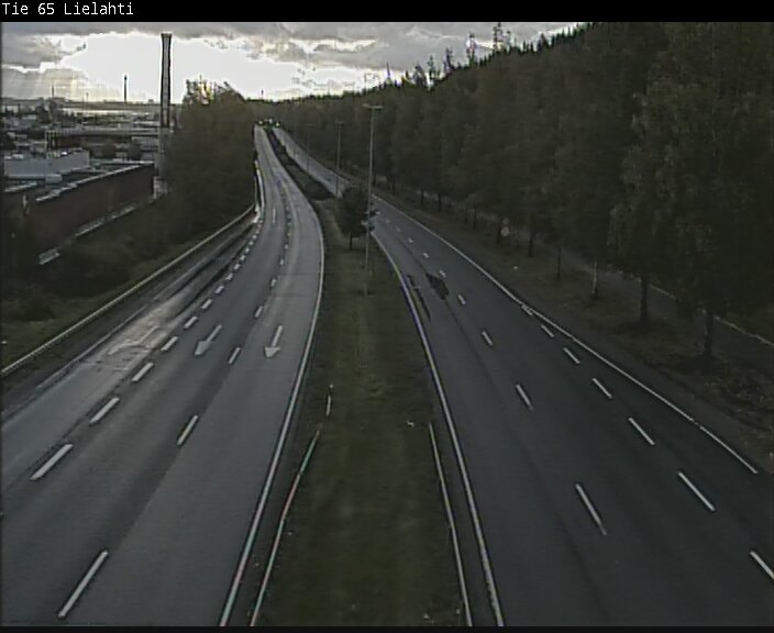 Weather Camera Image Väg 65 Tammerfors, Lielahti, Tampere, Pirkanmaa