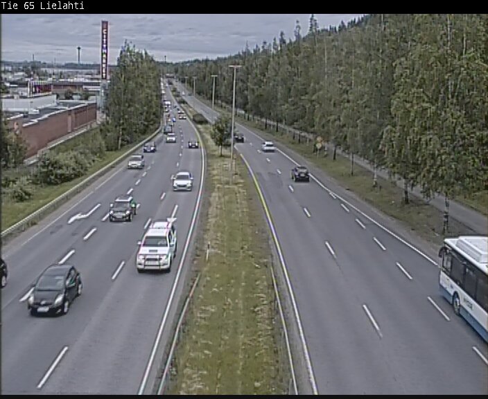 Weather Camera Image Väg 65 Tammerfors, Lielahti, Tampere, Pirkanmaa