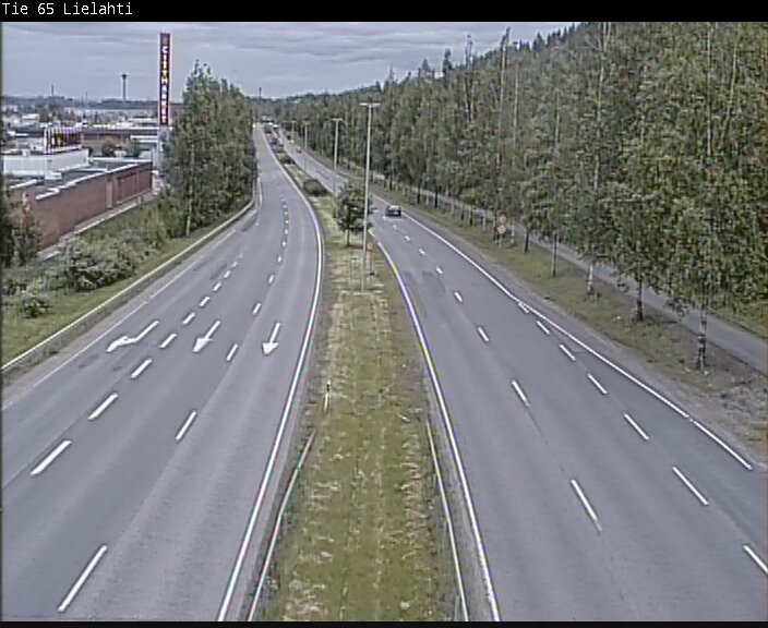 Weather Camera Image Väg 65 Tammerfors, Lielahti, Tampere, Pirkanmaa