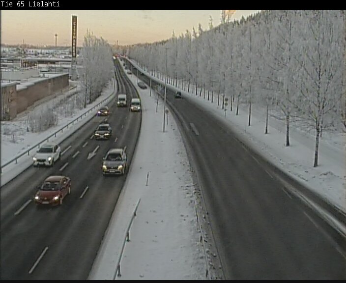 Weather Camera Image Väg 65 Tammerfors, Lielahti, Tampere, Pirkanmaa