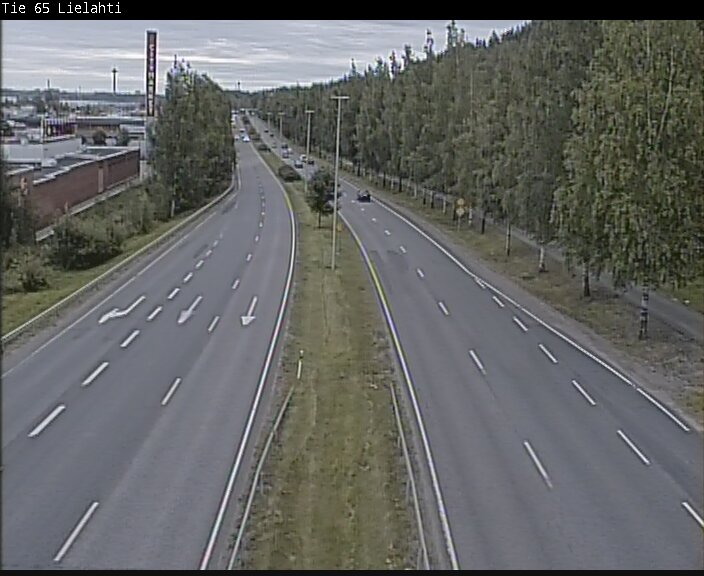 Weather Camera Image Väg 65 Tammerfors, Lielahti, Tampere, Pirkanmaa