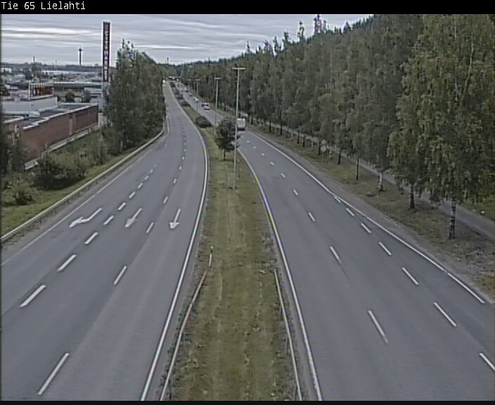 Weather Camera Image Väg 65 Tammerfors, Lielahti, Tampere, Pirkanmaa