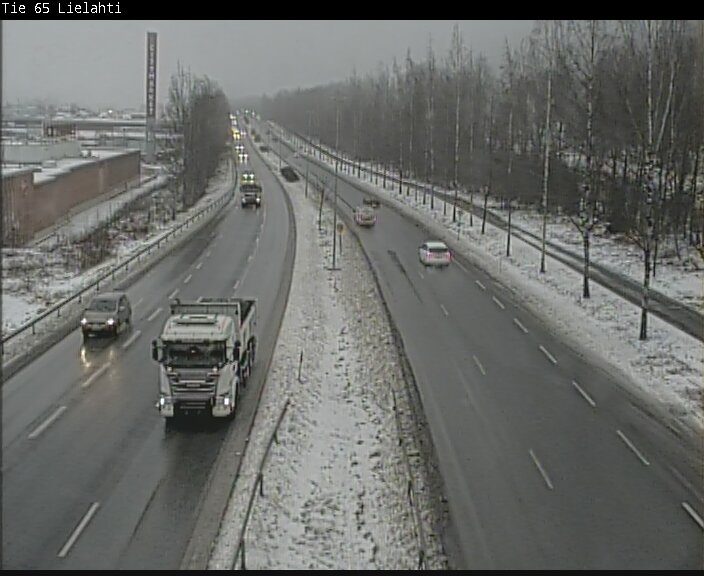 Weather Camera Image Väg 65 Tammerfors, Lielahti, Tampere, Pirkanmaa