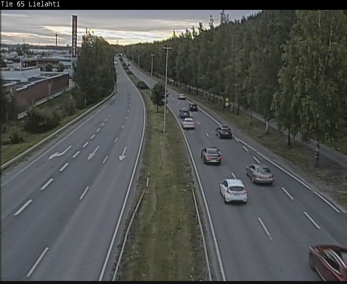 Weather Camera Image Väg 65 Tammerfors, Lielahti, Tampere, Pirkanmaa