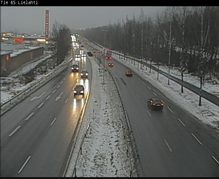 Weather Camera Image Väg 65 Tammerfors, Lielahti, Tampere, Pirkanmaa