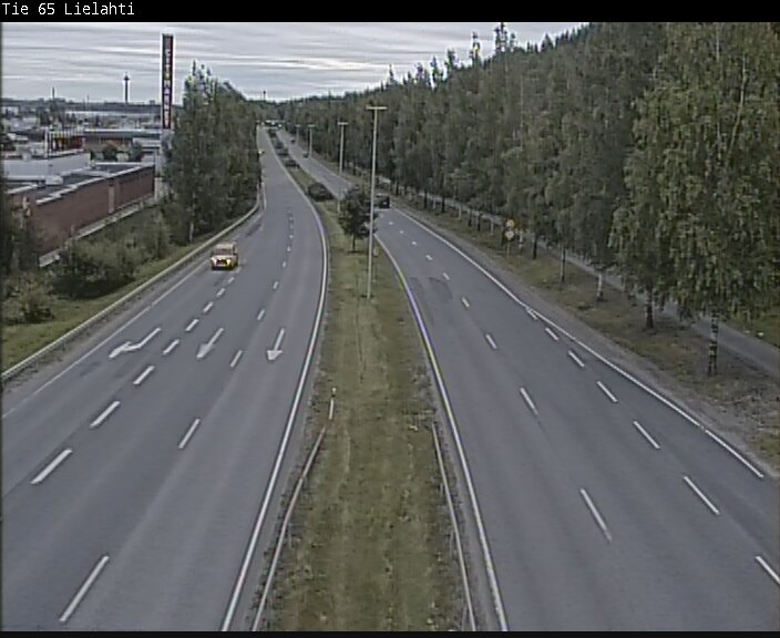Weather Camera Image Väg 65 Tammerfors, Lielahti, Tampere, Pirkanmaa