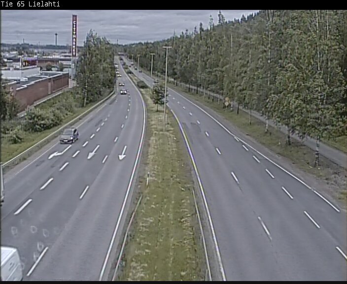 Weather Camera Image Väg 65 Tammerfors, Lielahti, Tampere, Pirkanmaa