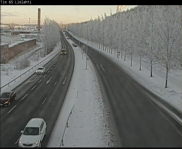 Weather Camera Image Väg 65 Tammerfors, Lielahti, Tampere, Pirkanmaa