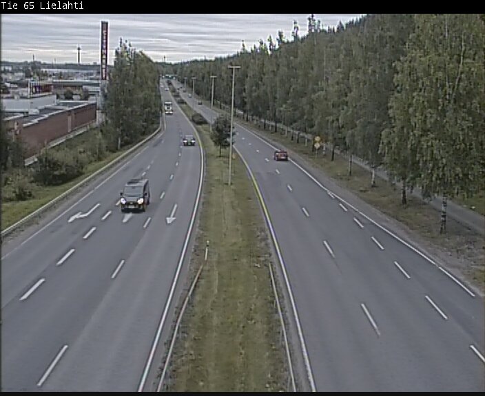 Weather Camera Image Väg 65 Tammerfors, Lielahti, Tampere, Pirkanmaa