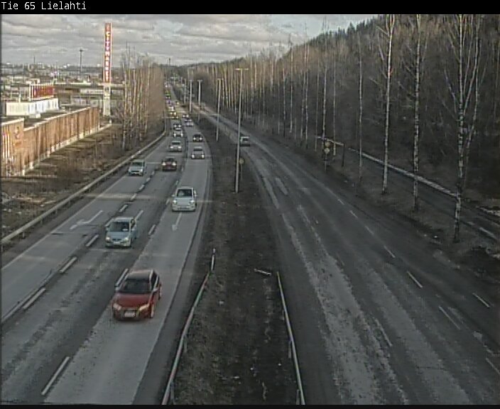 Weather Camera Image Road 65 Tampere, Lielahti, Tampere, Pirkanmaa