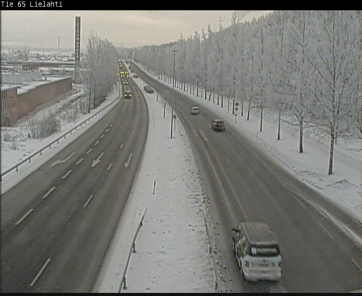 Weather Camera Image Väg 65 Tammerfors, Lielahti, Tampere, Pirkanmaa