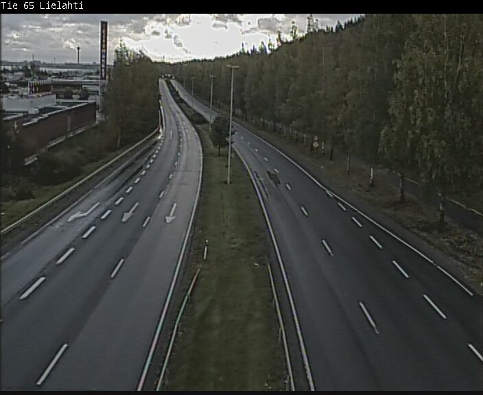 Weather Camera Image Väg 65 Tammerfors, Lielahti, Tampere, Pirkanmaa
