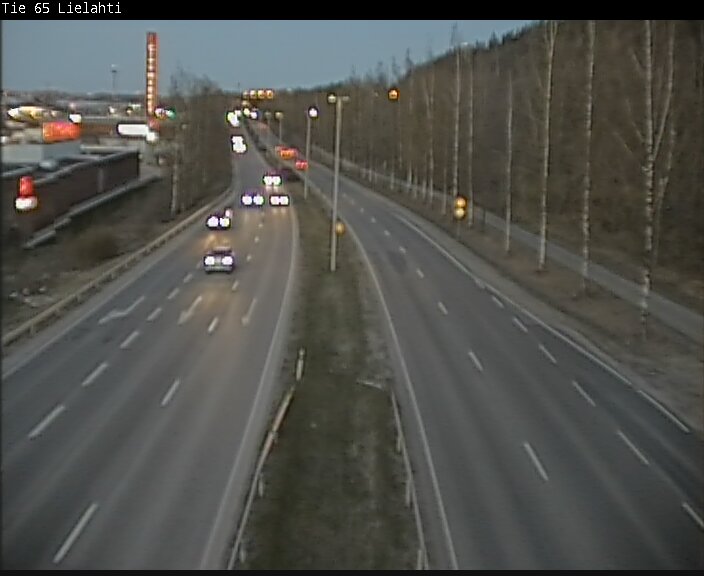Weather Camera Image Väg 65 Tammerfors, Lielahti, Tampere, Pirkanmaa