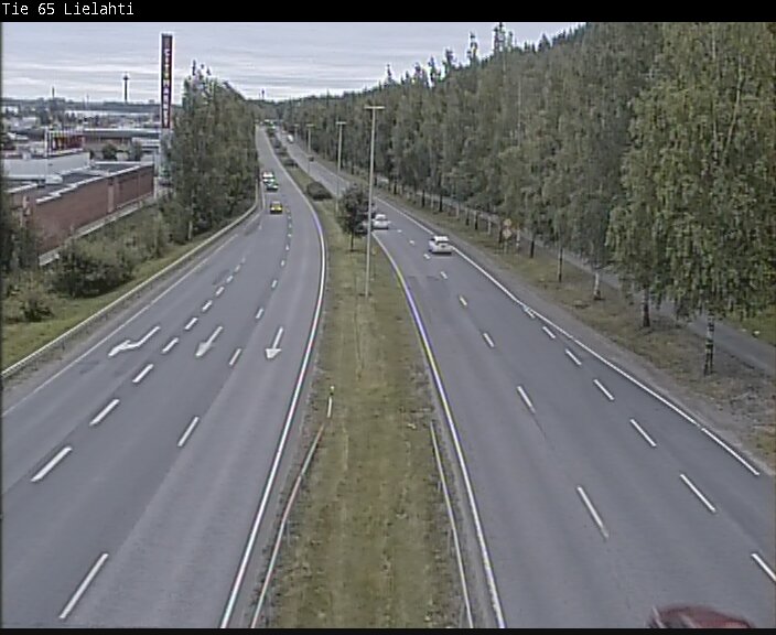 Weather Camera Image Väg 65 Tammerfors, Lielahti, Tampere, Pirkanmaa