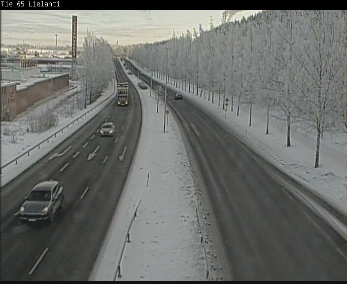 Weather Camera Image Väg 65 Tammerfors, Lielahti, Tampere, Pirkanmaa