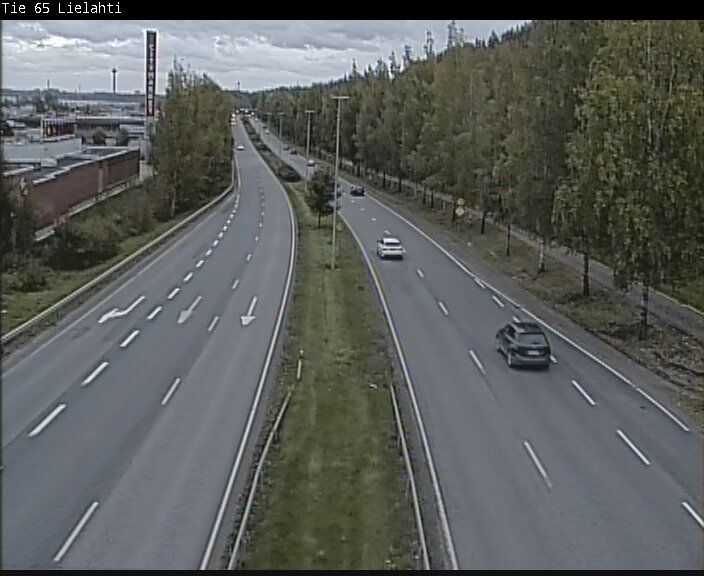 Weather Camera Image Väg 65 Tammerfors, Lielahti, Tampere, Pirkanmaa