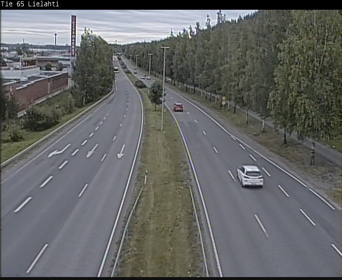 Weather Camera Image Väg 65 Tammerfors, Lielahti, Tampere, Pirkanmaa