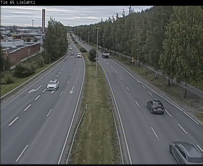 Weather Camera Image Väg 65 Tammerfors, Lielahti, Tampere, Pirkanmaa
