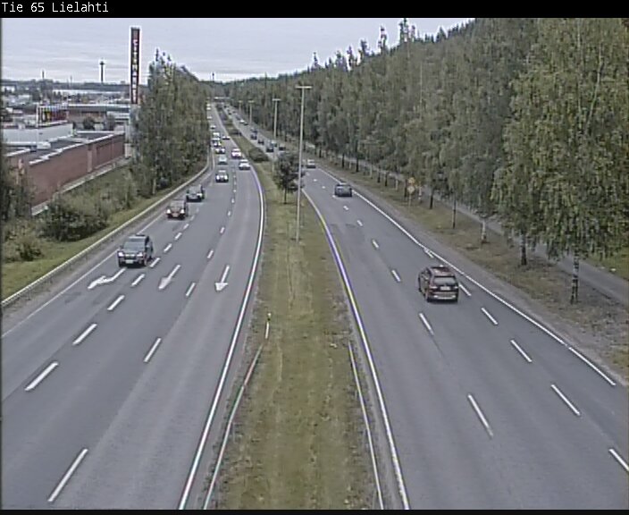 Weather Camera Image Väg 65 Tammerfors, Lielahti, Tampere, Pirkanmaa