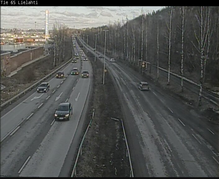 Weather Camera Image Road 65 Tampere, Lielahti, Tampere, Pirkanmaa