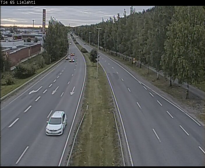 Weather Camera Image Väg 65 Tammerfors, Lielahti, Tampere, Pirkanmaa