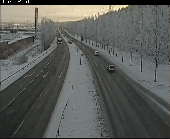 Weather Camera Image Väg 65 Tammerfors, Lielahti, Tampere, Pirkanmaa