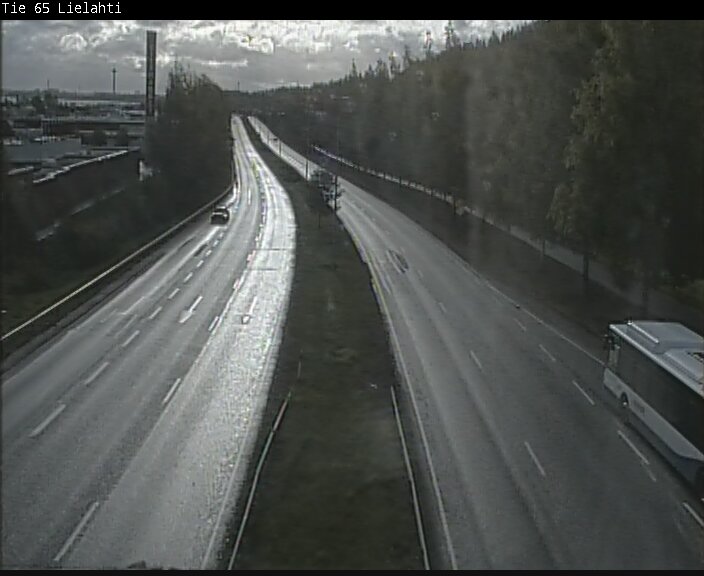 Weather Camera Image Väg 65 Tammerfors, Lielahti, Tampere, Pirkanmaa