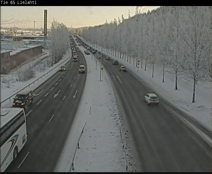 Weather Camera Image Väg 65 Tammerfors, Lielahti, Tampere, Pirkanmaa