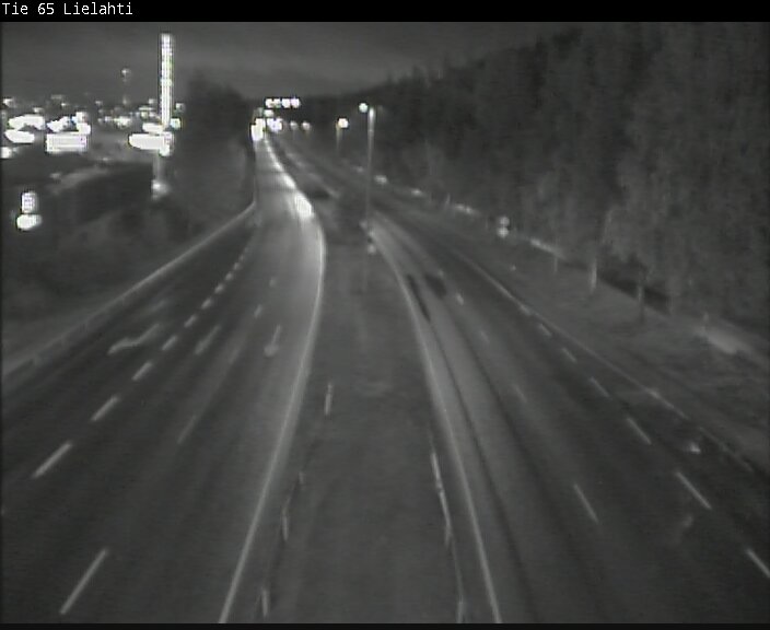 Weather Camera Image Väg 65 Tammerfors, Lielahti, Tampere, Pirkanmaa