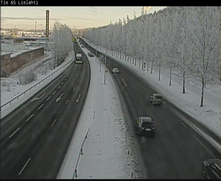 Weather Camera Image Väg 65 Tammerfors, Lielahti, Tampere, Pirkanmaa