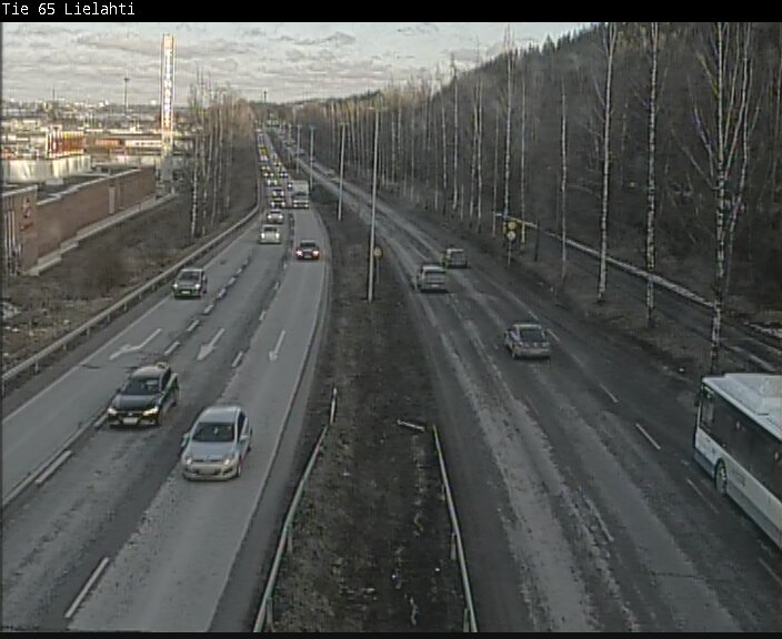 Weather Camera Image Road 65 Tampere, Lielahti, Tampere, Pirkanmaa
