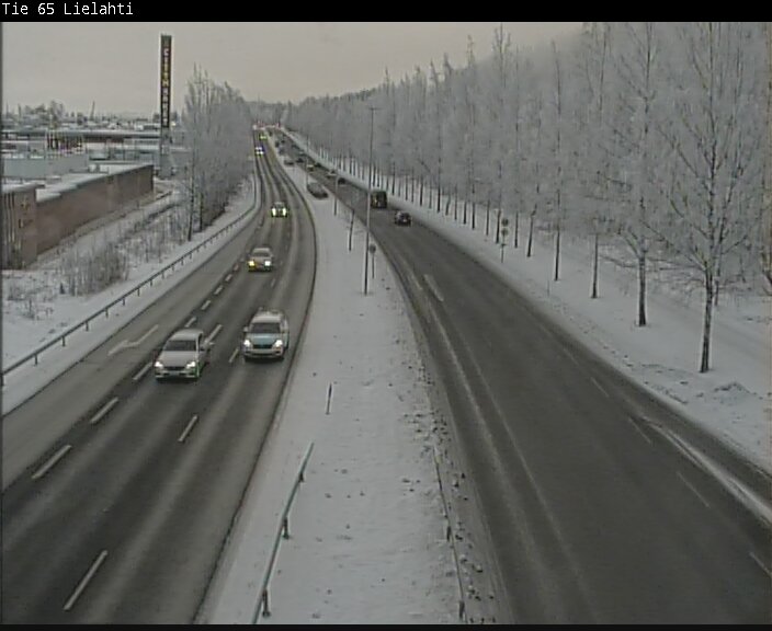 Weather Camera Image Väg 65 Tammerfors, Lielahti, Tampere, Pirkanmaa