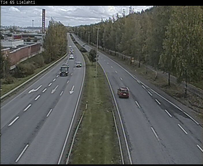 Weather Camera Image Väg 65 Tammerfors, Lielahti, Tampere, Pirkanmaa
