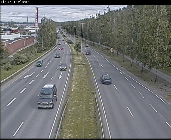 Weather Camera Image Road 65 Tampere, Lielahti, Tampere, Pirkanmaa