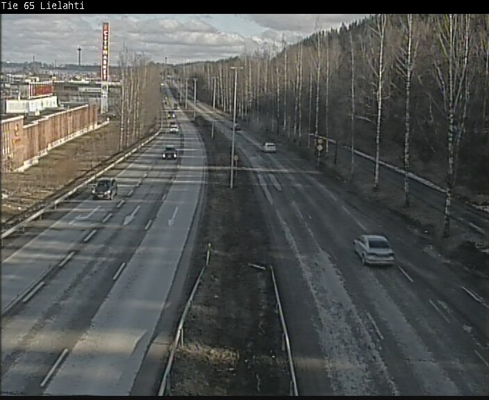 Weather Camera Image Road 65 Tampere, Lielahti, Tampere, Pirkanmaa