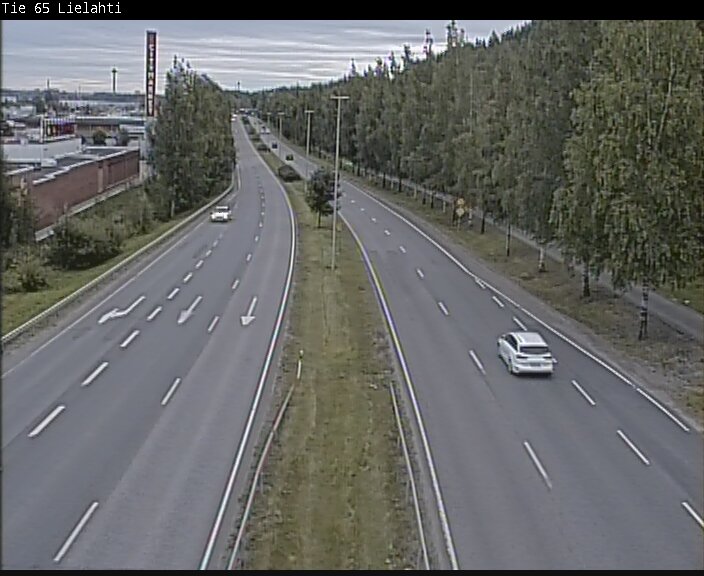 Weather Camera Image Väg 65 Tammerfors, Lielahti, Tampere, Pirkanmaa
