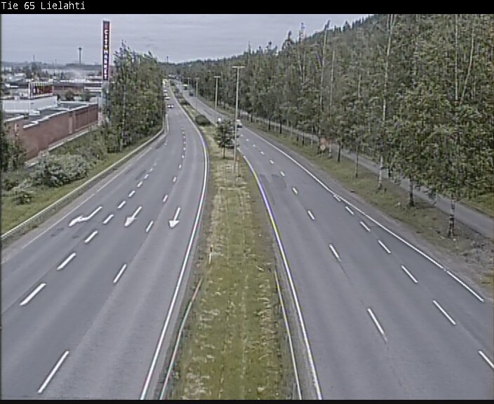 Weather Camera Image Väg 65 Tammerfors, Lielahti, Tampere, Pirkanmaa