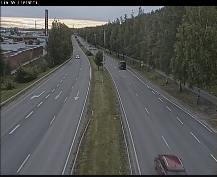 Weather Camera Image Väg 65 Tammerfors, Lielahti, Tampere, Pirkanmaa