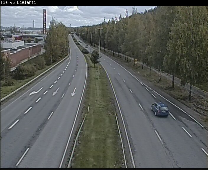 Weather Camera Image Väg 65 Tammerfors, Lielahti, Tampere, Pirkanmaa