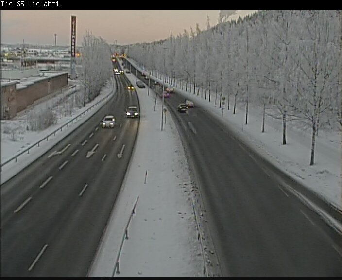 Weather Camera Image Väg 65 Tammerfors, Lielahti, Tampere, Pirkanmaa