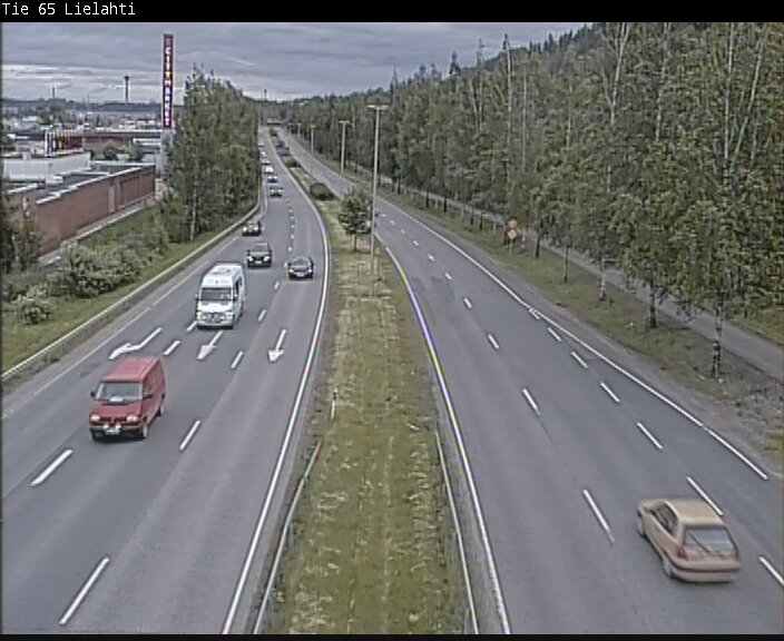 Weather Camera Image Väg 65 Tammerfors, Lielahti, Tampere, Pirkanmaa
