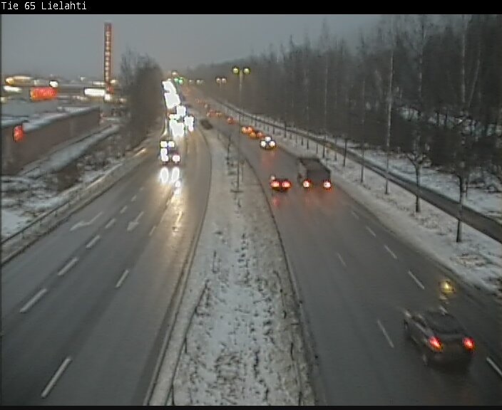 Weather Camera Image Väg 65 Tammerfors, Lielahti, Tampere, Pirkanmaa