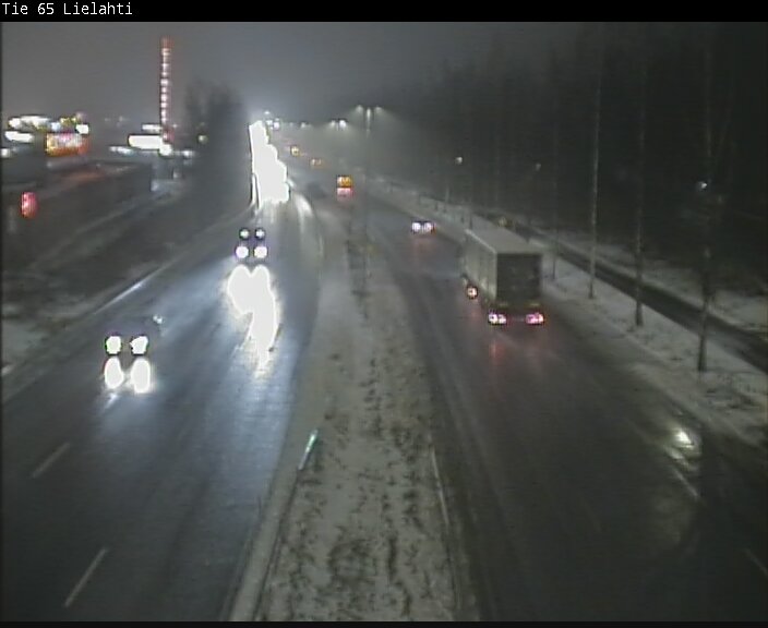 Weather Camera Image Väg 65 Tammerfors, Lielahti, Tampere, Pirkanmaa