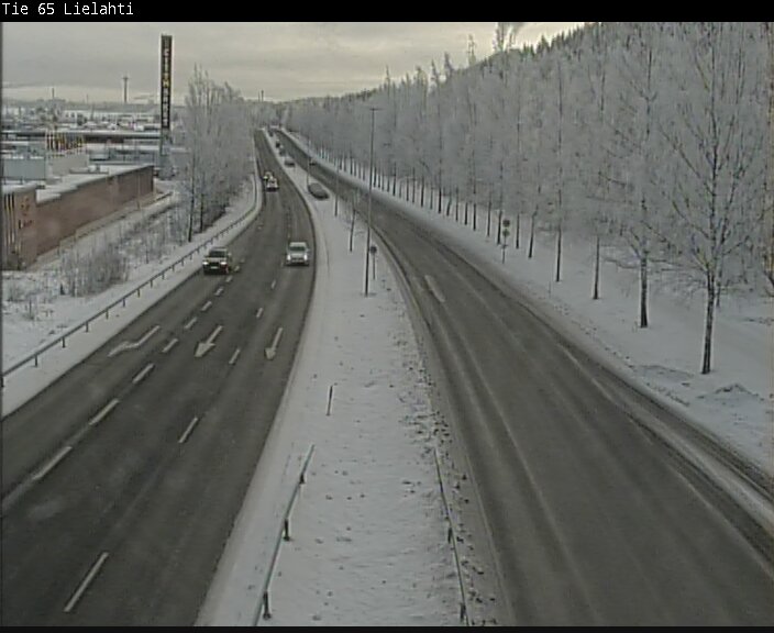 Weather Camera Image Väg 65 Tammerfors, Lielahti, Tampere, Pirkanmaa