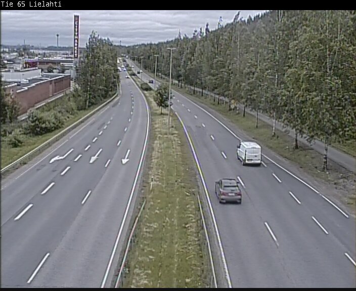 Weather Camera Image Väg 65 Tammerfors, Lielahti, Tampere, Pirkanmaa