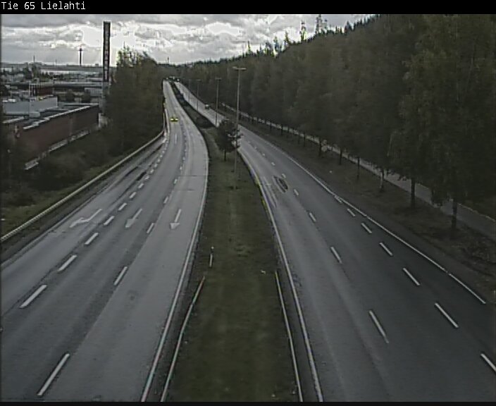 Weather Camera Image Väg 65 Tammerfors, Lielahti, Tampere, Pirkanmaa